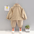 Boys spring and autumn leisure two-piece set