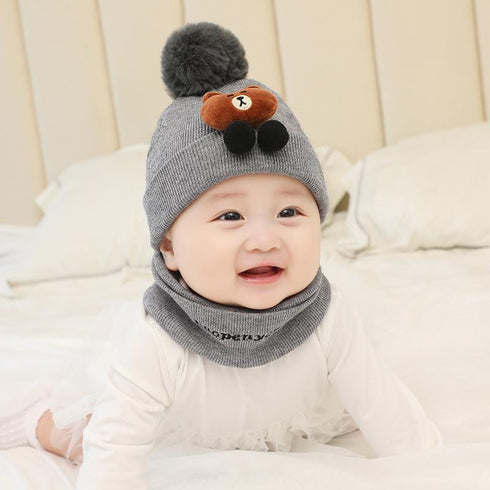 Baby hat warm in autumn and winter Circumference 13.4-16.5 inch(34-42cm)