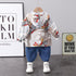 Boys spring and autumn suit set of three