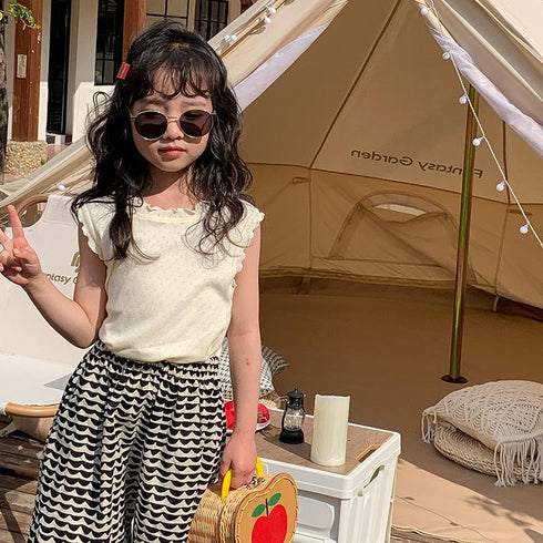 Cutout Wooden Ear Knit