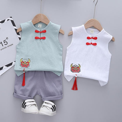 Children's Summer Suit Two-Piece Set