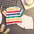 Summer Children's T-shirt Pants Two-Piece Set