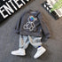 Spring and autumn boys' long sleeve suit