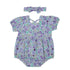 Newborn baby short sleeve jumpsuit
