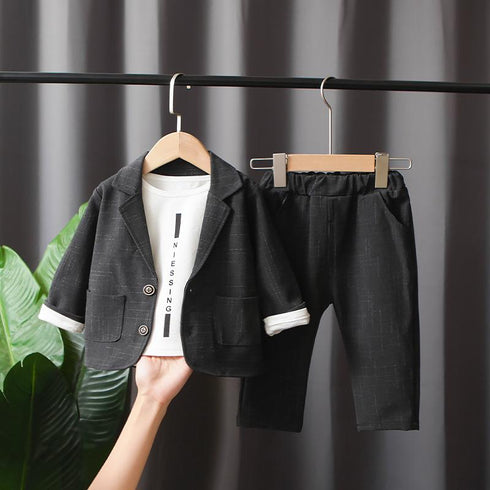 Children's Suit Three-Piece Set
