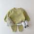 Spring and autumn baby children's clothing comfortable leisure knitted suit