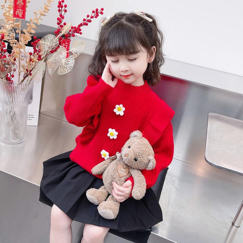 New Year's Half Turtleneck Sweater Thickened Turtleneck