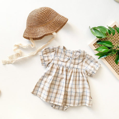 Summer Baby Triangle Ha Yi Foreign-style Short-sleeved Climbing Clothing