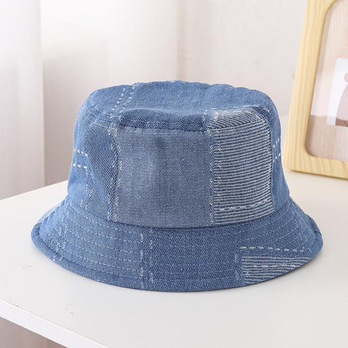 Children's Spring and Autumn Thin Fisherman's Hat,Circumference 20-22 in