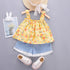 Girl's Summer Suit Two-Piece Set