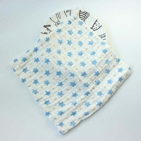 Baby 6-layer gauze saliva towel cotton bath towel