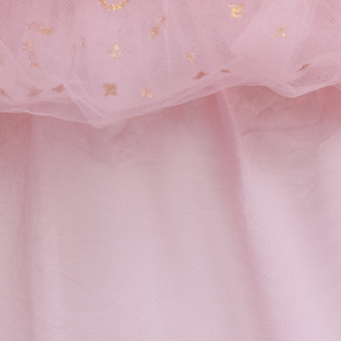 Girls' Dress European And American Children's Wear Crown Sequin Princess Dress Dress Mesh Paggy Dress