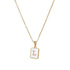 Cube Fritillaria Pendant Necklace