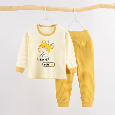 Children's High Waist Underwear Set