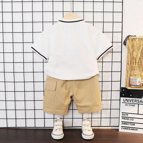 Bear Short Sleeve Two Piece Set