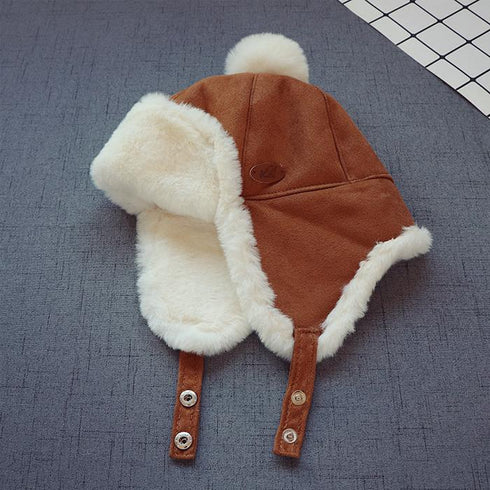 Autumn and winter children's hat Circumference 17.7-19.3 inch(45-49cm)