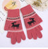 Fawn plus velvet padded cold-proof warm riding gloves