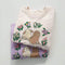 Rabbit Flower Long Sleeve Sweat