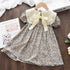 Summer Girl's Doll Neck Dress Princess Dress
