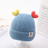 Autumn and Winter Baby Warm Knitted Hat 18.1-18.8 inches