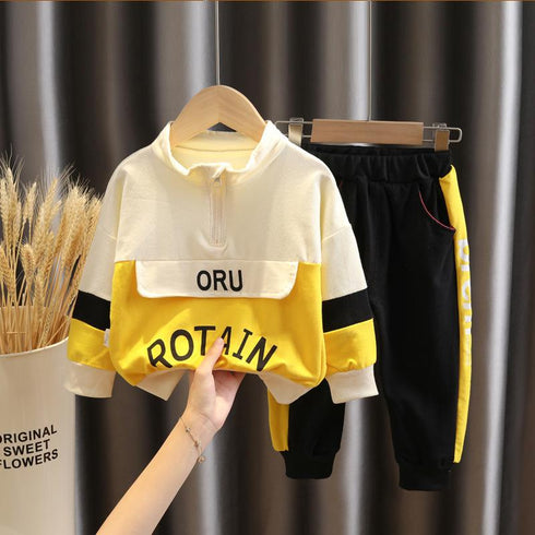 Spring and Autumn Boys Suit