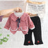 Autumn girls long sleeve three-piece set