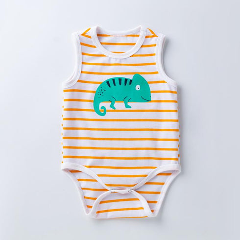 Summer baby cartoon animal  onepiece