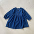 Girls Denim Dress Spring and Autumn Long Sleeve Princess Dress