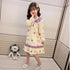 Spring And Autumn Girls Five-pointed Star Long Sleeve Sleeping Skirt