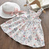 Baby Girl's Summer Butterfly-Print Sling Dress
