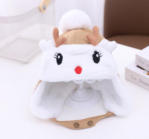 Autumn and winter children's hat Circumference 17.7-19.3 inch(45-49cm)