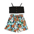 Summer Girls Sling Shorts Set