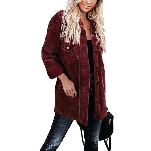 Women's Fall/Winter Shirt Coat