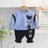 Boy's Spring and Autumn Dress Set Two-Piece Set