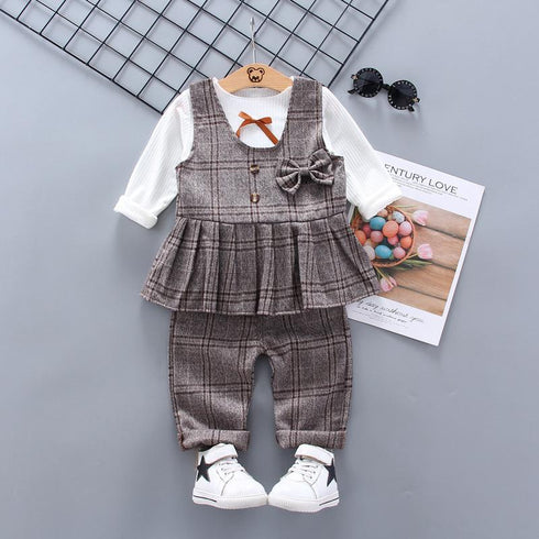 Girl's Foreign-style Suit