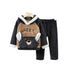 Winter boys pajamas two-piece set