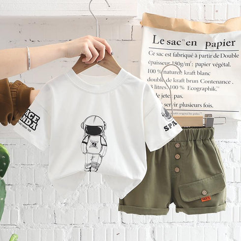 Boys Summer Suit Two-Piece Set