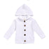 Boys and Girls Cotton Knit Hooded Top