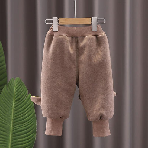 Winter Children Thickened Warm Cotton Pants