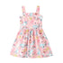 Summer New Girls Suspender European And American Dress Fashion Printing Foreign Style Girl Princess Dress