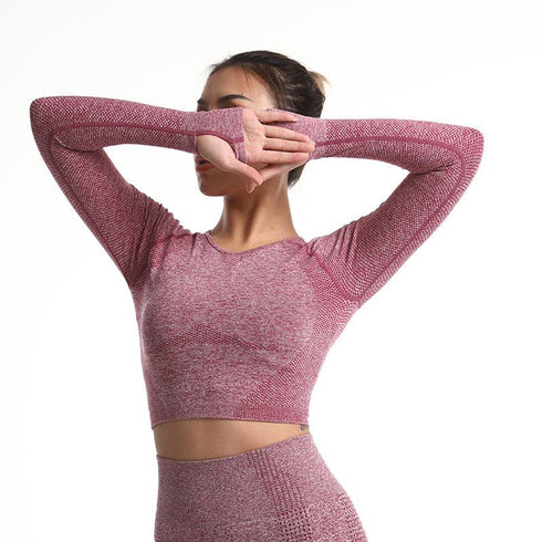 Sports tight top running yoga