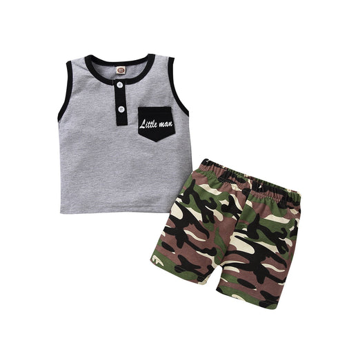 Summer Boys Camouflage Set