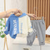 Spring and Autumn Children's Hoodie Long Sleeve Set