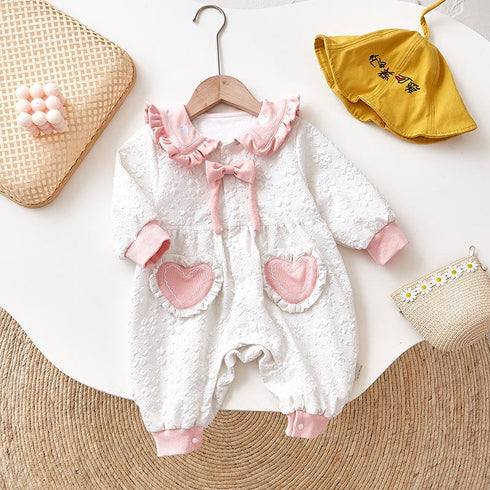Baby Girl Autumn Jumpsuit Baby Princess Dress Ha