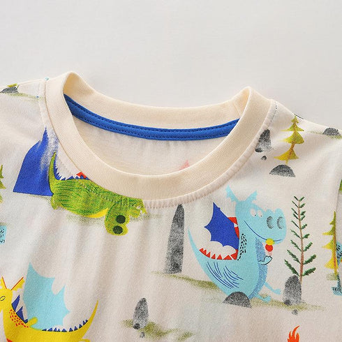 Summer New Boys' Cartoon Tee