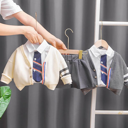 Spring and Autumn Boys Leisure Suit