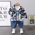 Spring and Autumn Boys Coat Pants Set
