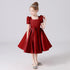 Girls' Dress Princess Dress Girls' Birthday Show Dress Dress Fashion Bubble Sleeve 2022 New