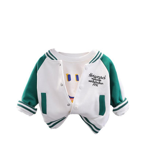 Kids Casual Baseball Jacket Jacket