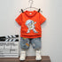 Baby Summer Little Boy Short Sleeve Thin Two Piece Set
